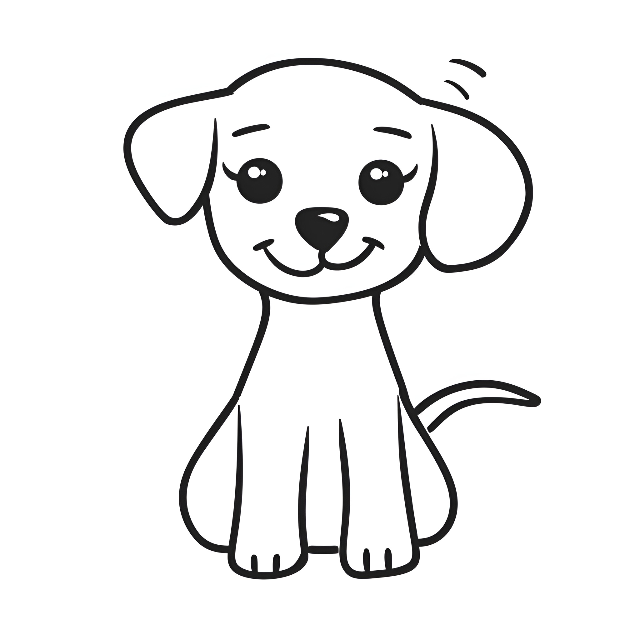 49 Best Easy Dog Drawing Ideas Drawing Ideas (Free Printable PDFs)