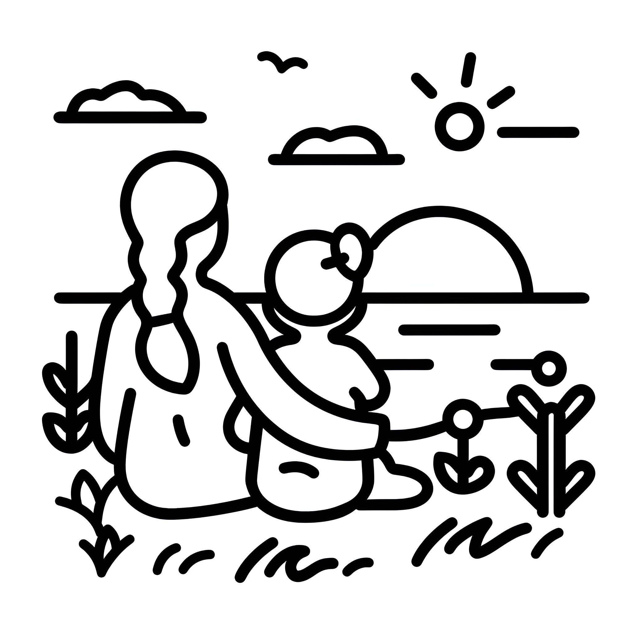 43 Best Easy Mother's Day Drawing Ideas Drawing Ideas (Free Printable PDFs)