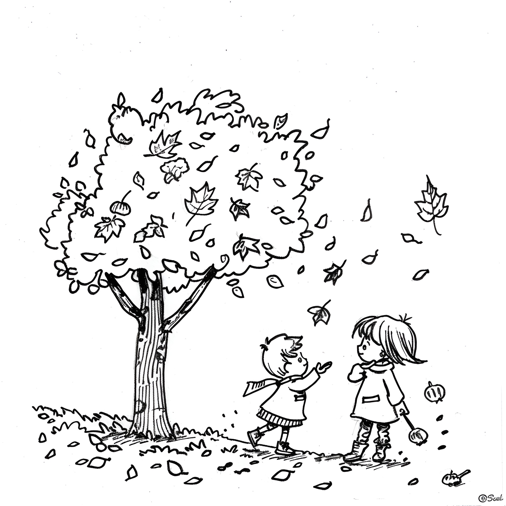 36 Best Easy Fall Season Drawing Ideas Drawing Ideas (Free Printable PDFs)