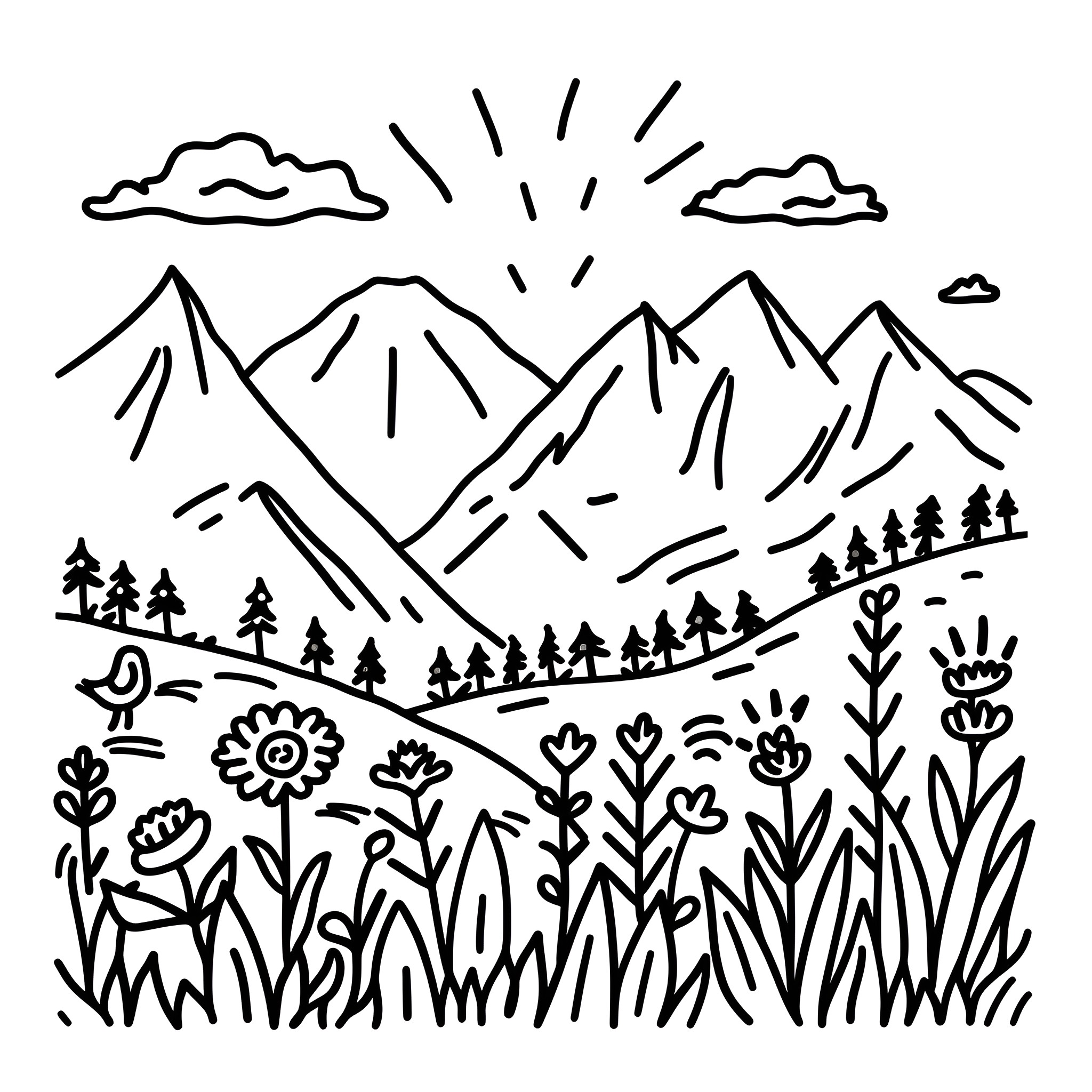 48 Best Easy Springtime Drawing Ideas Drawing Ideas (Free Printable PDFs)