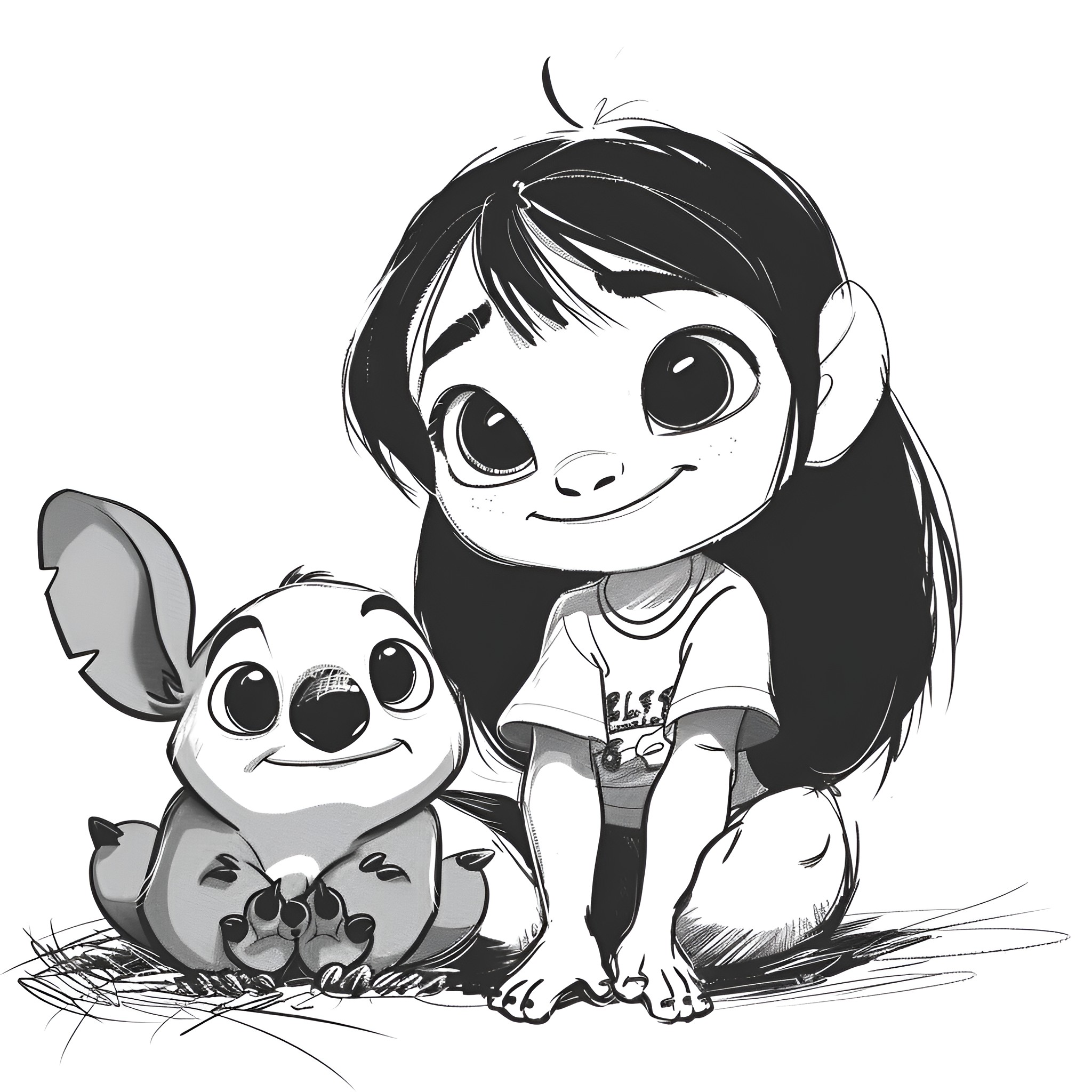 44 Best Easy Lilo Stitch Drawing Ideas Drawing Ideas (Free Printable