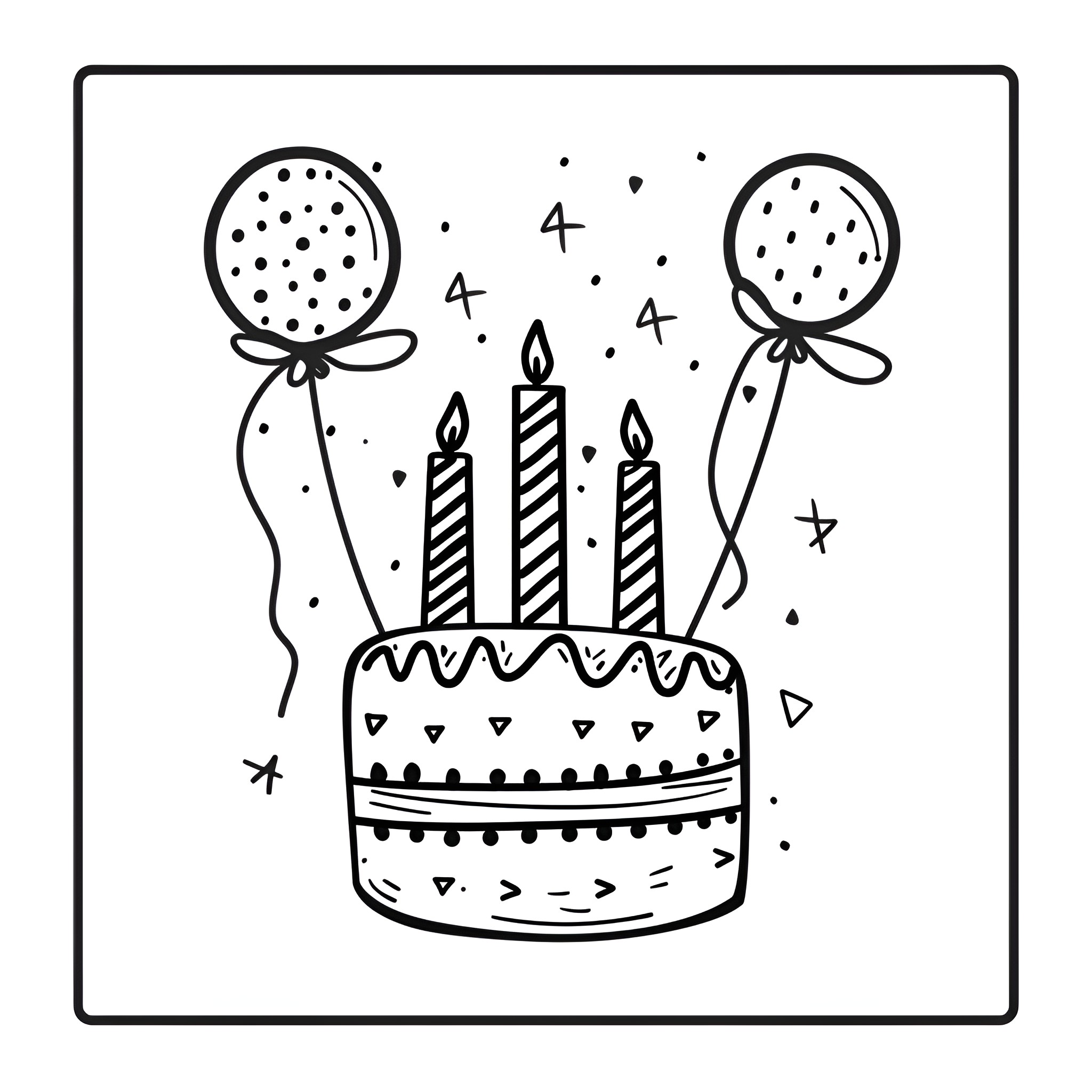 48 Best Easy Birthday Card Drawing Ideas Drawing Ideas (Free Printable