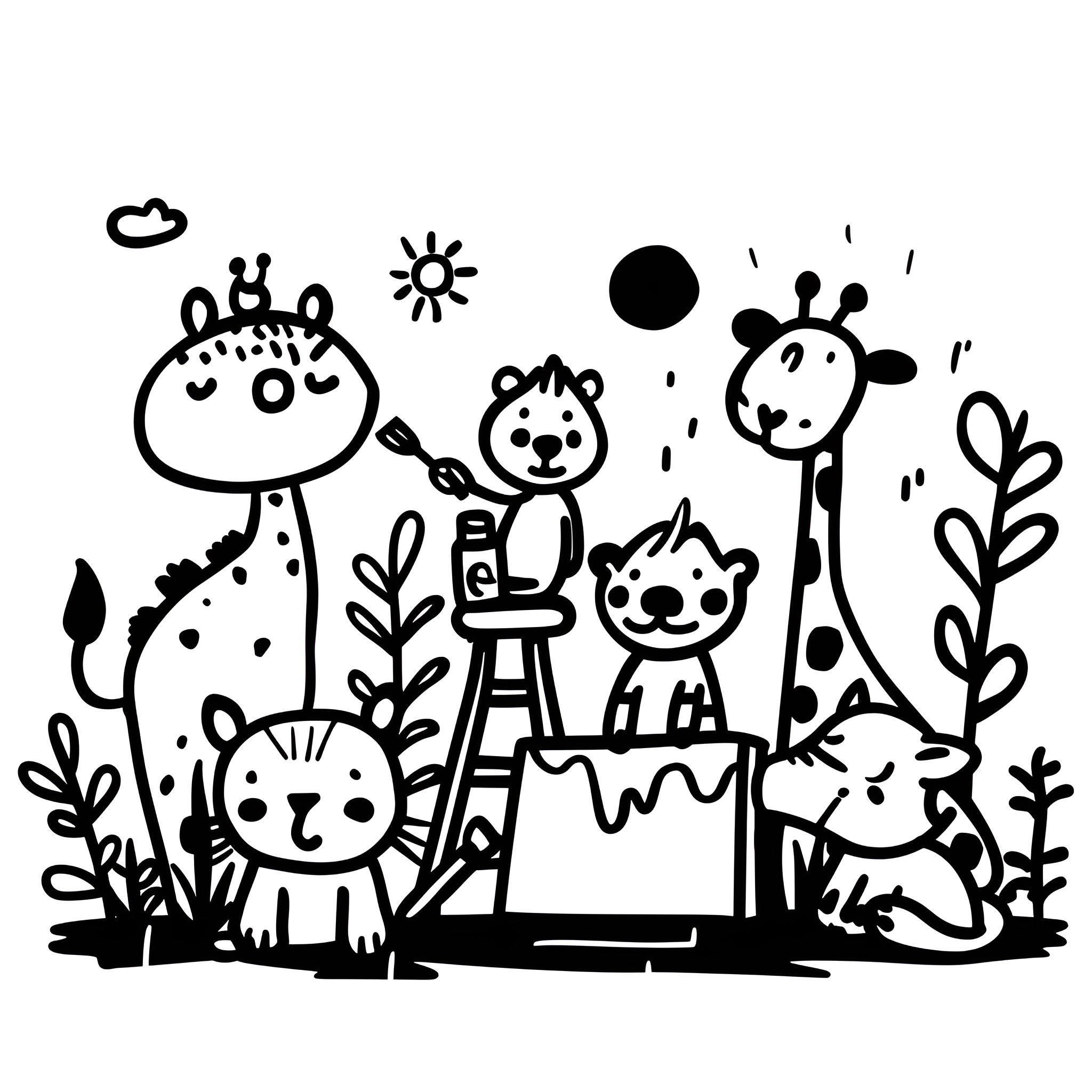 48 Best Easy Animals Drawing Ideas Drawing Ideas (Free Printable PDFs)