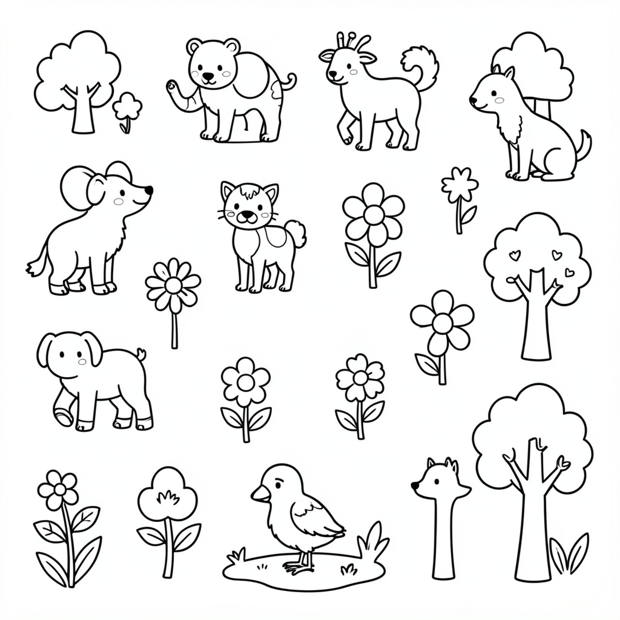 Colouring Card Easy Best Easy Coloring Book Drawing Ideas (Free Printable PDF)